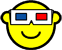 3D bril buddy icon  