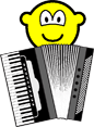 Accordeon spelende buddy icon  