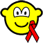 Aids bewustzijns buddy icon Rood lintje 