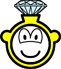 Diamanten ring buddy icon  