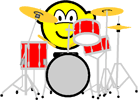 Drummende buddy icon  