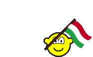 Hongarije vlag zwaaien buddy icon  geanimeerd