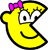 Miss Pac Man buddy icon  