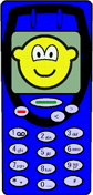 Mobiele telefoon buddy icon  