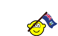 Montserrat vlag zwaaien buddy icon  geanimeerd