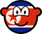 Noord Korea buddy icon vlag 