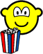 Popcorn etende buddy icon  