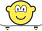 Skateboardende buddy icon  