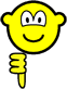 Thumb down buddy icon  