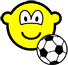 Voetballende buddy icon  