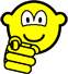 Wijzende buddy icon  