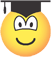 Afgestudeerde emoticon  