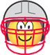 American football emoticon  