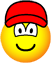 Baseball cap emoticon  