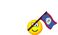 Belize vlag zwaaien emoticon  geanimeerd