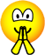 Biddende emoticon  