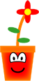 Bloempot emoticon  