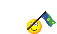 Christmas Island vlag zwaaien emoticon  geanimeerd