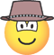 Cowboy emoticon  