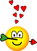 Cupidos treffer emoticon  