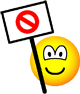 Demonstrant emoticon  