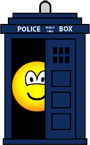 Dr Who emoticon Tardis 