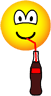 Drinkende emoticon  