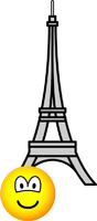 Eiffeltoren emoticon  