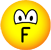 F emoticon pratende 