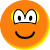 Zelfbruinende creme emoticon oranje 