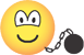 Geketende emoticon  