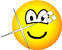 Glimmende emoticon  