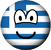 Griekenland emoticon vlag 