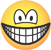 Grote emoticon  