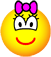 Haarstrik emoticon  