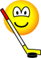 Ijs hockey emoticon puck 