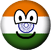 India emoticon vlag 
