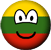 Lithauwen emoticon vlag 