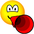 Megafoon emoticon oud 