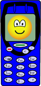 Mobiele telefoon emoticon  