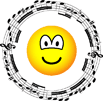 Muziekale emoticon  