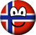 Noorwegen emoticon vlag 