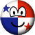 Panama emoticon vlag 