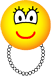 Parelsnoer emoticon  