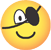 Piraat emoticon  