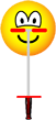 Pogo stick emoticon  