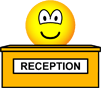 Receptie emoticon  