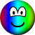 Regenboog emoticon  