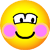 Verlegen emoticon  