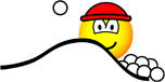 Sneeuw gevecht emoticon  